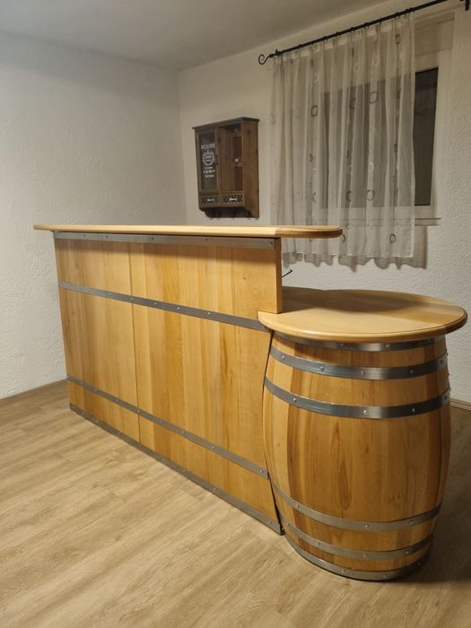 Baruri rustice din lemn masiv