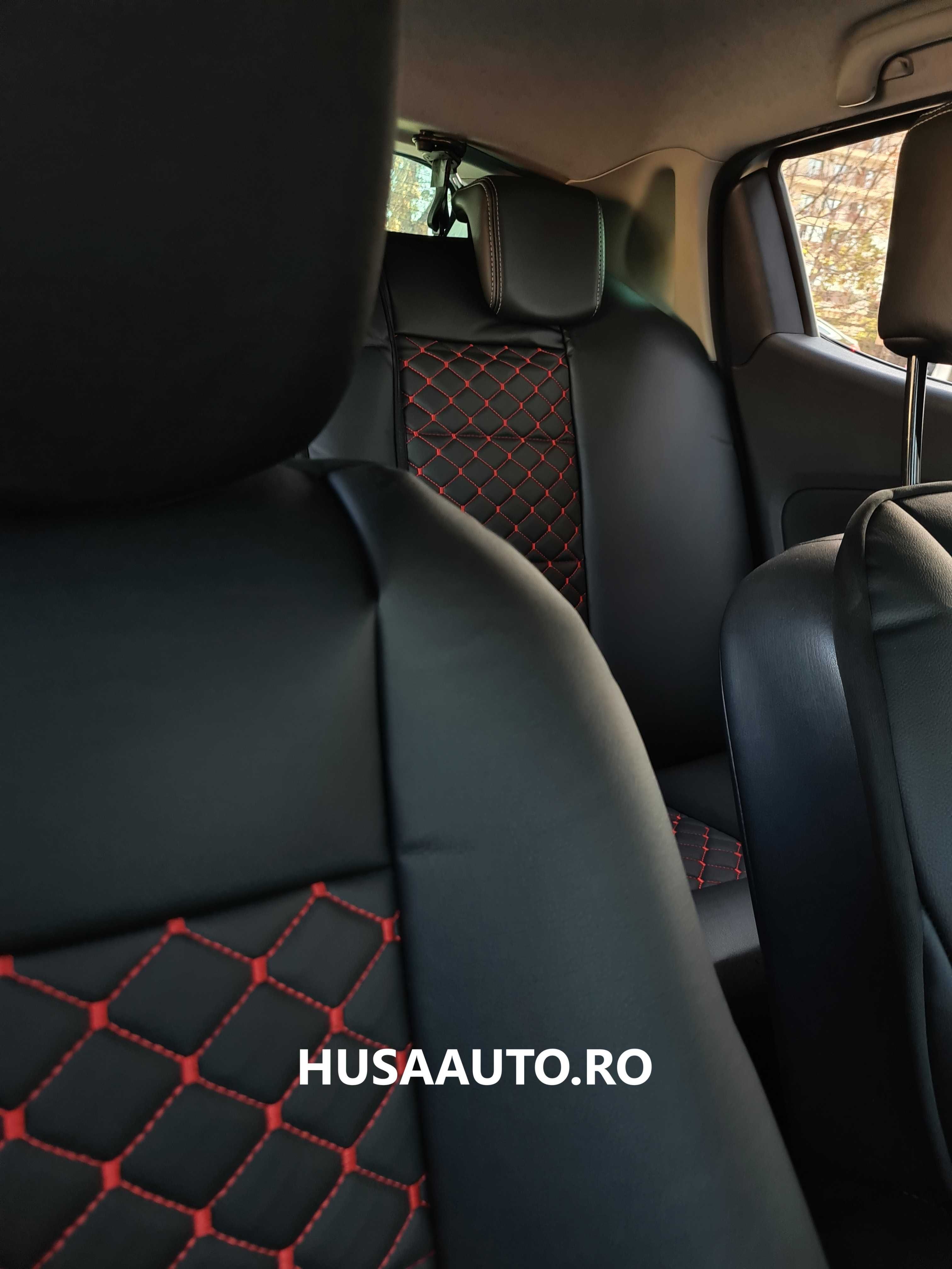 MODEL JT Huse scaun auto piele ecologica  set complet