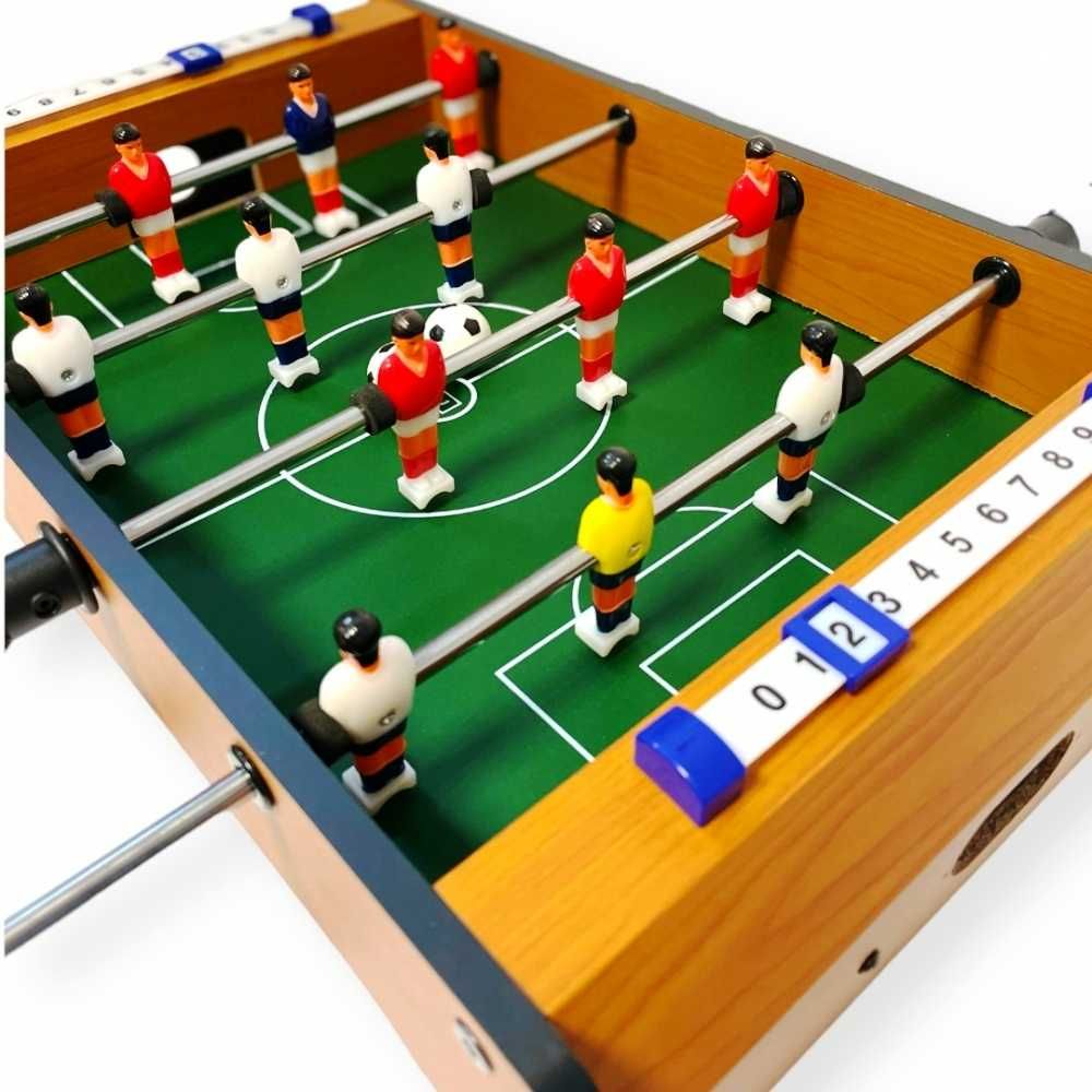 Футболна джага - настолна дървена игра с 2 топки джаги
