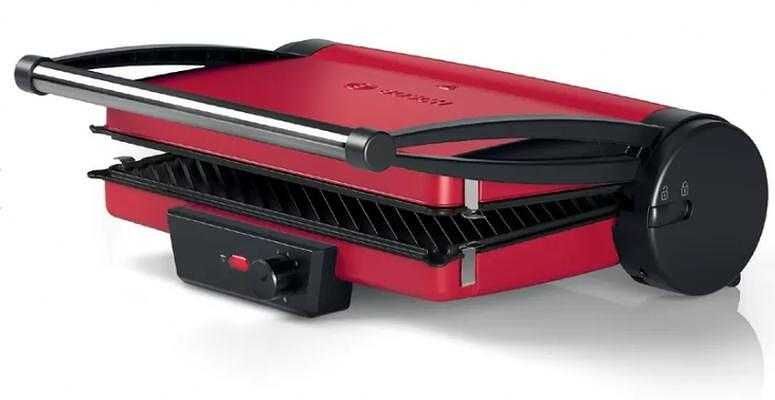 Грил Bosch designline червен 2000W