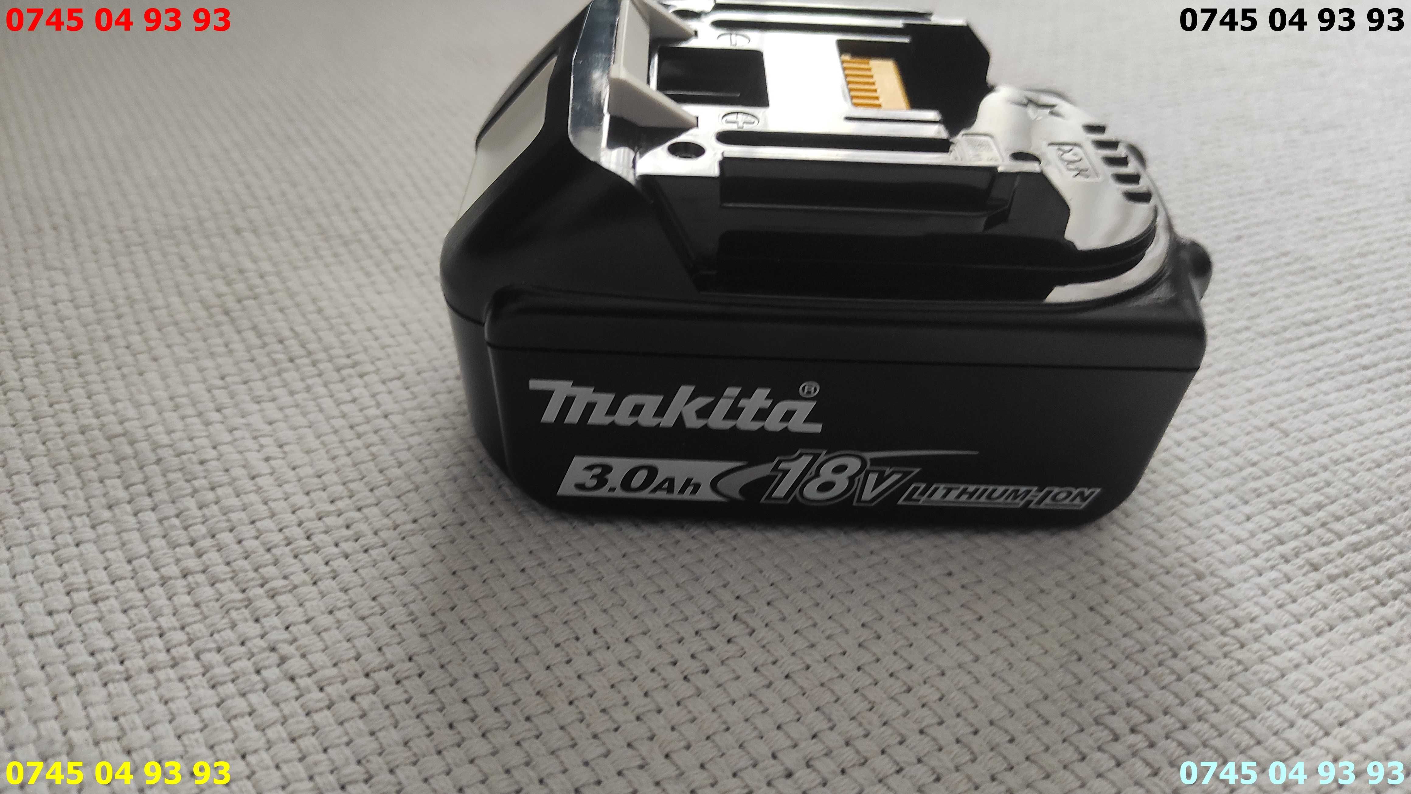 acumulator baterie originala Makita BL1830B 18V3A si BL1820 2A