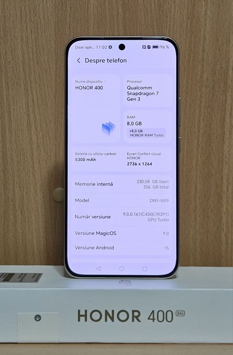 Honor 400 256 GB 5G nou garanție 12 luni