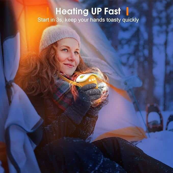 Преносим нагревател за ръце Power Bank 8000 mAh Акумулаторна  батерия