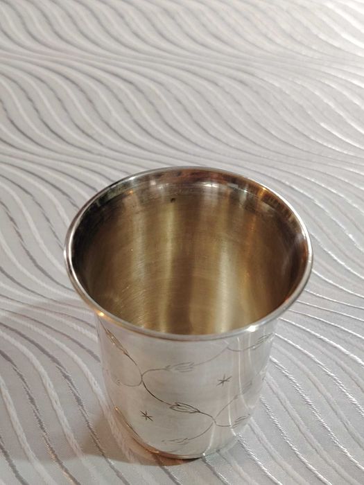 Pahar argint kiddusch rusesc.