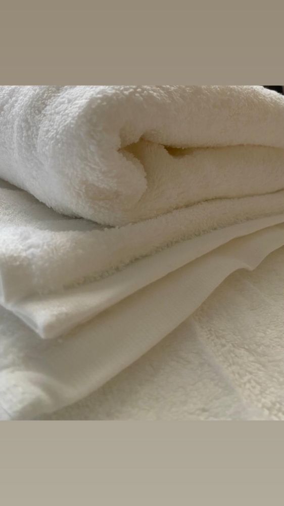 Постель Белая простыни халаты