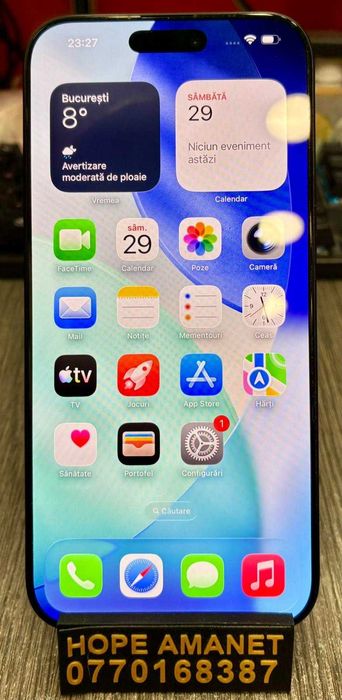 Hope Amanet P4 iPhone 16 Pro Max / 256GB / 100BAT 199 CICLURI