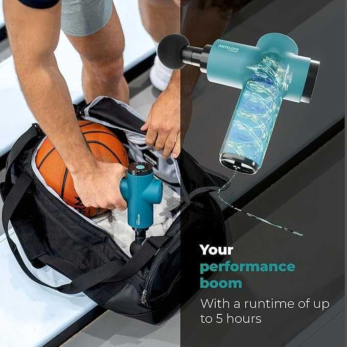 Компактен масажен пистолет Antelope Beurer BOOM Massage Gun