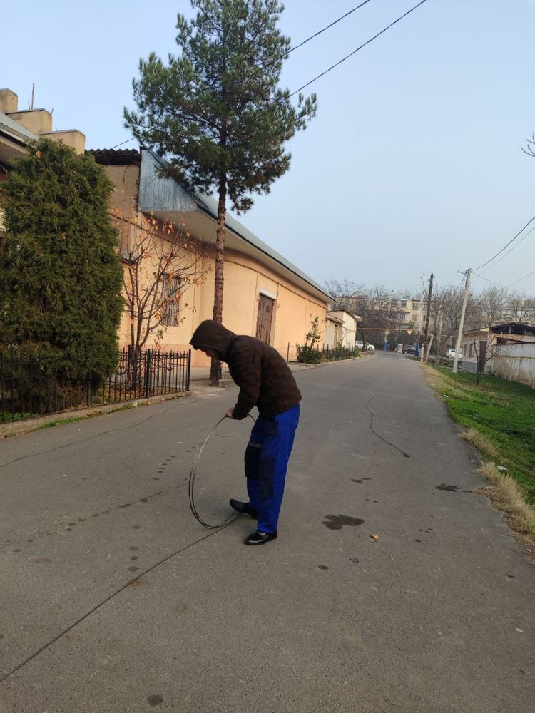 Kanalizatsiya quvurlarini tozalash xizmati sifatli ish Arzon narxlarda