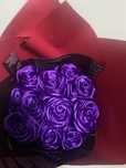 Buchete de flori din satin