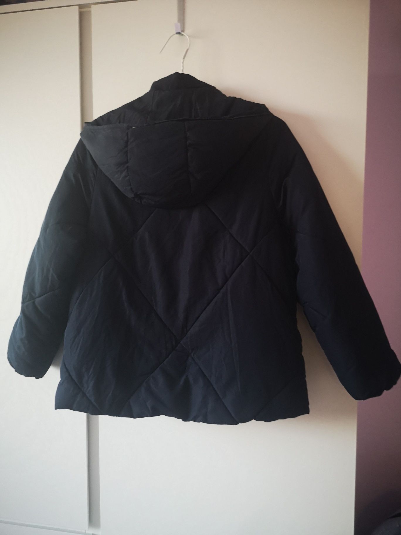 Зимно яке с качулка Zara
