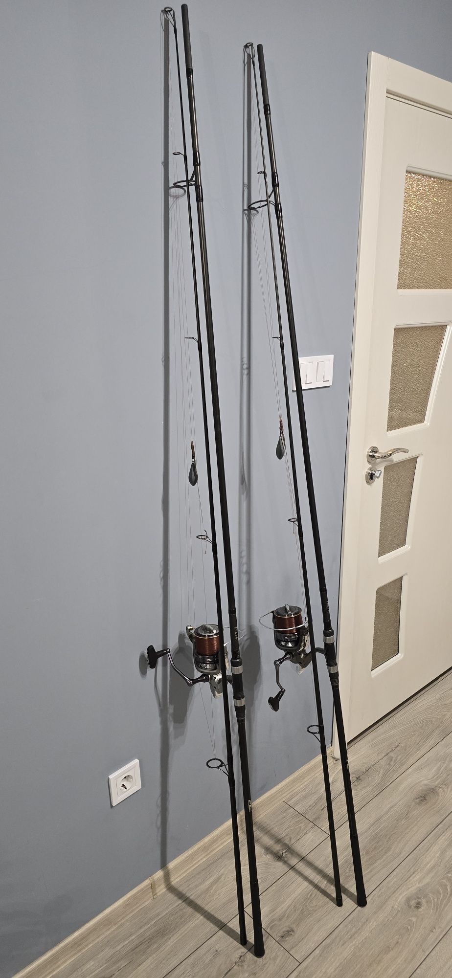 Flx 10 3.90 3.75 lb с макари FL Strategist TX 14000 silver и калъф