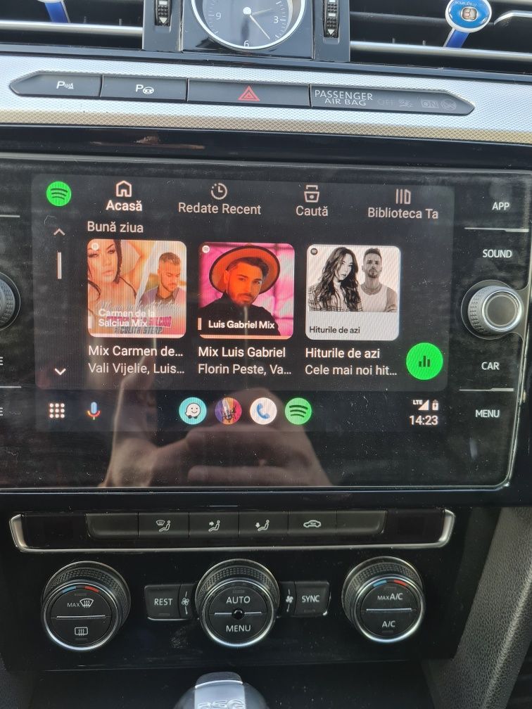 Activarea CarPlay navigație mib ll Passat B8