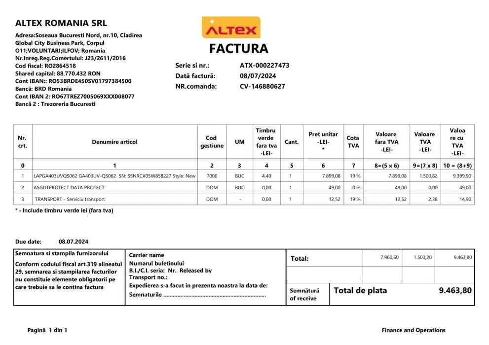 Laptop Gaming ASUS ROG Zephyrus G14, in garantie