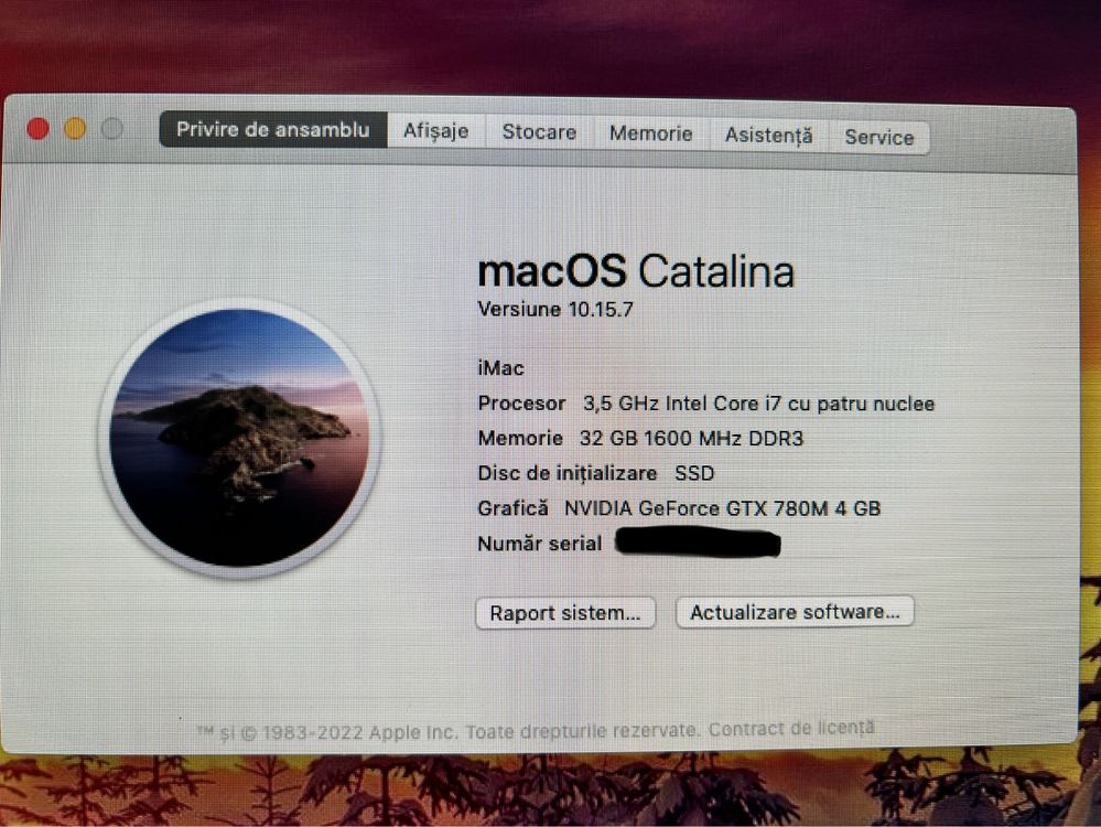 iMac 2012 2013 Quad Core i7 3.5Ghz 16Gb Ram 4Gb Video 3TB Disk 128 SSD