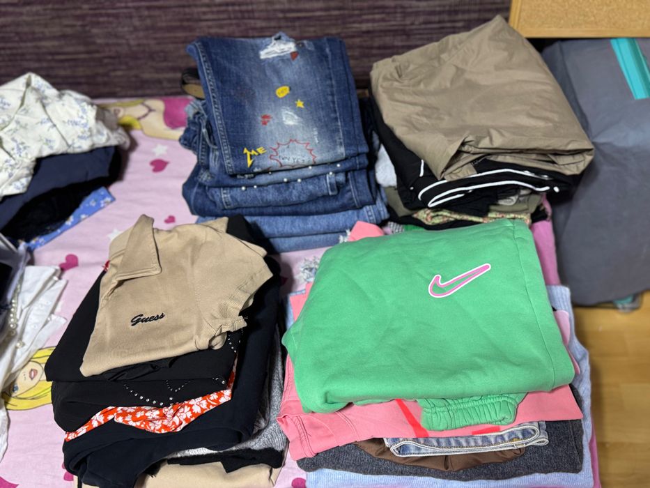 Лот дрехи, Зара, H&M, Nike, Pull&Bear, Guess