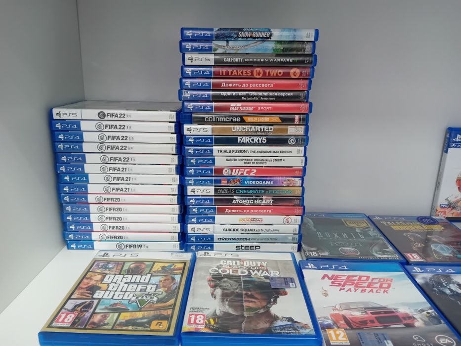 Диски Playstation 4 Playstation 5