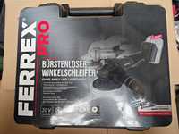 Flex bruselless ferrex polizor unghiular ferex 20v