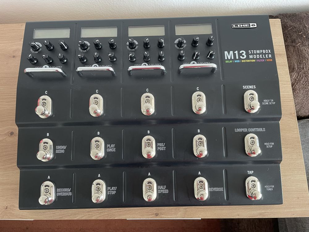Procesor chitara Line 6 M13 Stompbox Modeler/Processor