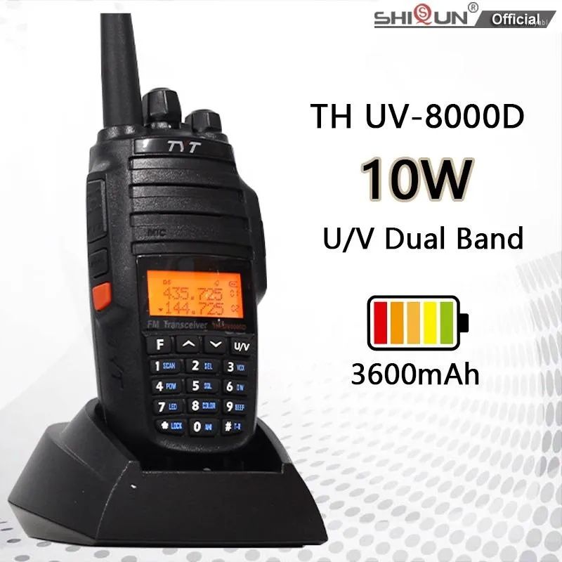 Мощна двубандова радиостанция Уоки Токи TYT TH-UV 8000D 10w