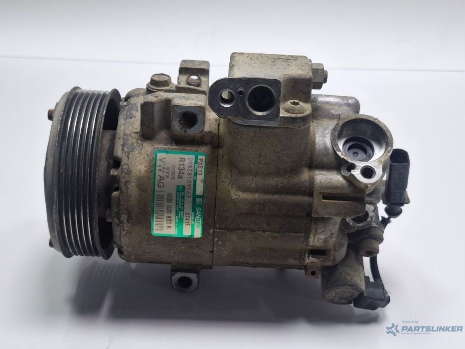 Compresor  AC SEAT IBIZA IV 6L1 2002 - 20091.4 16V BBY, BKY SANDEN 6Q0820803R