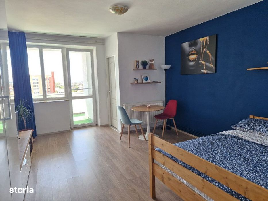 Vanzare - Bld. Independetei, garsoniera, 28 mp utili, etaj 9