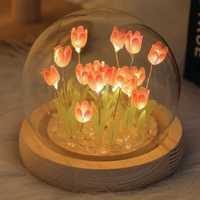 Glob de cristal cu trandafiri