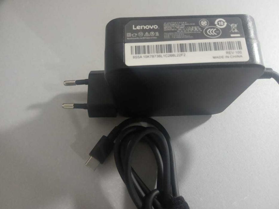 зарядка на ноутбук, зарядка для ноутбука Lenovo Yoga Type-c