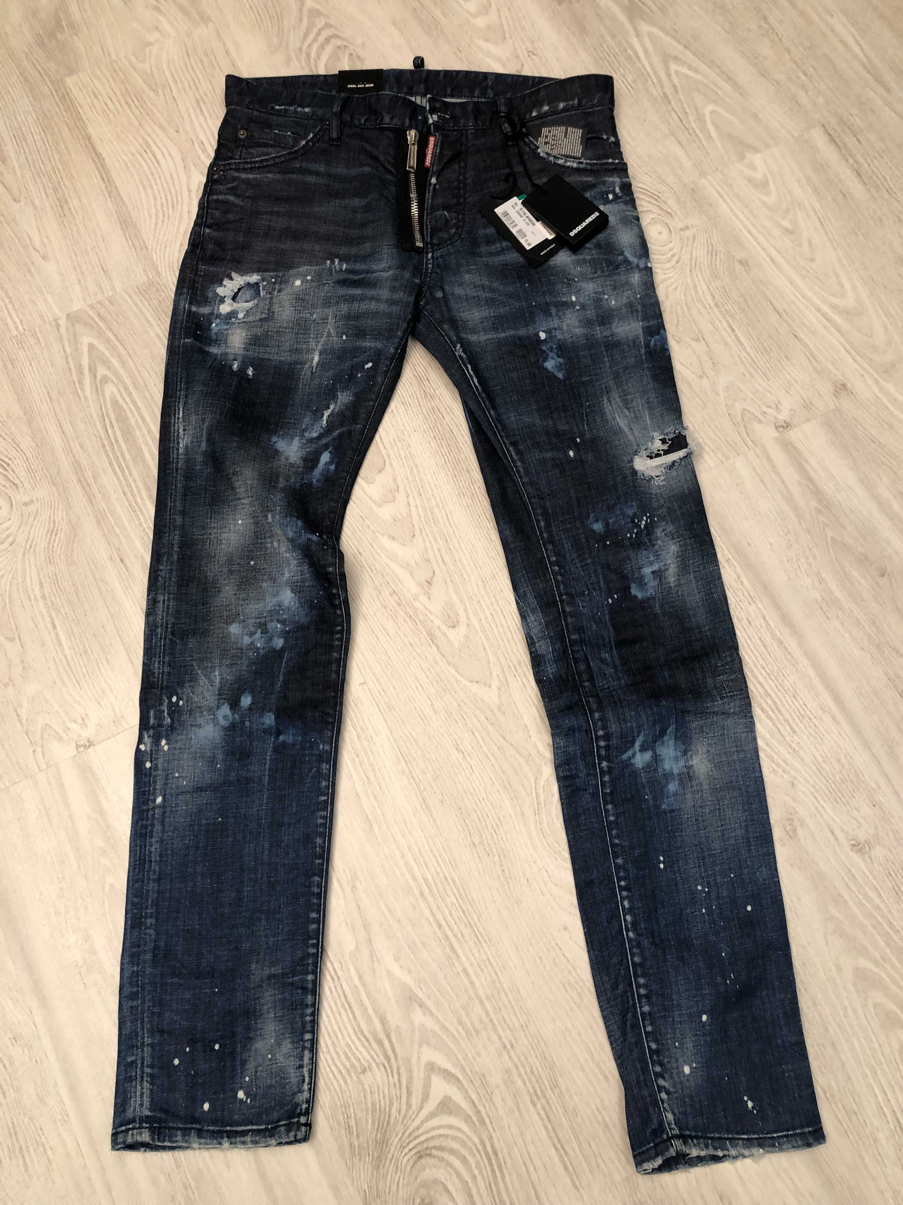 Dsquared2 blugi Cool Guy Jean 48-50 italy, sau M-L, retail 625 euro