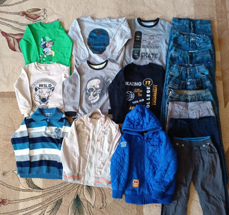 Вещи на мальчика 5 лет.