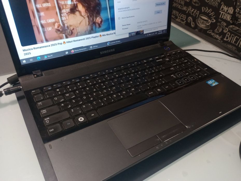 Samsung cu Intel i5, 500 GB,Bluetooth, baterie ok, tester auto, Office