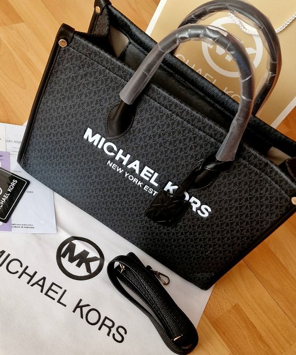 Geanta damă super model logo imprimat, saculet, etichetă