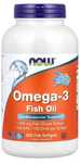 Now omega 3 Рыбий жир с омега-3 1000 мг 180 ЭПК 120 ДГК 200 мягких таб