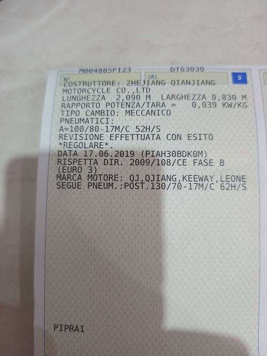 Vand motocicleta KEEWAY 125cc pret 1100 euro