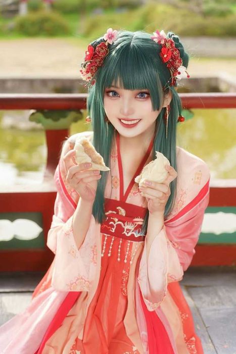 Аниме тъмно зелена перука Kusuriya no Hitorigoto - Maomao