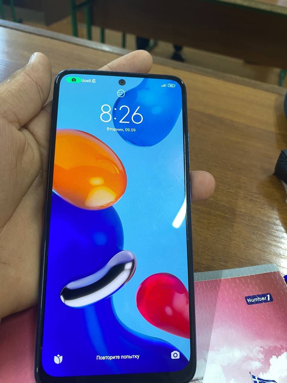 Redmi note 11 karobka dokumentli 64 talik