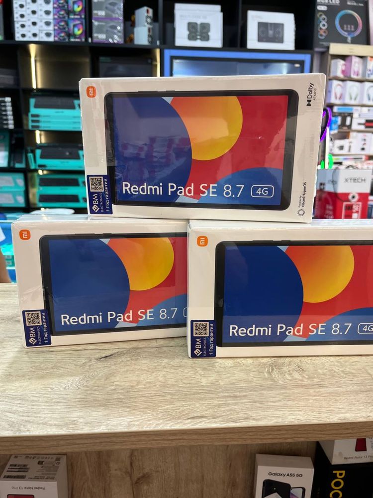 Новый Xiaomi Redmi Pad Se 8.7 4G Dual Sim • Планшет •