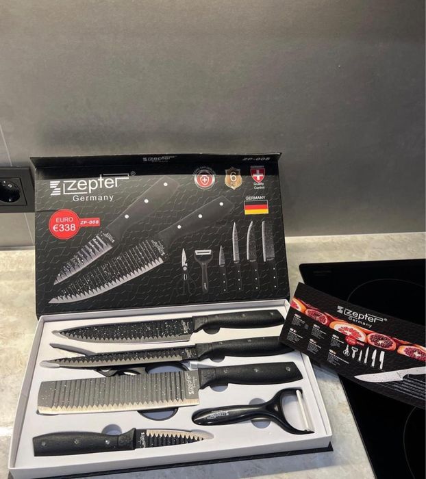 комплект кухонных ножей