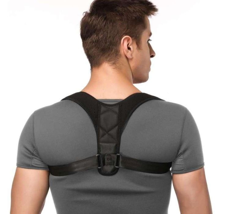 Регулируем колан за коригиране на стойката подходящ за мъже и жени