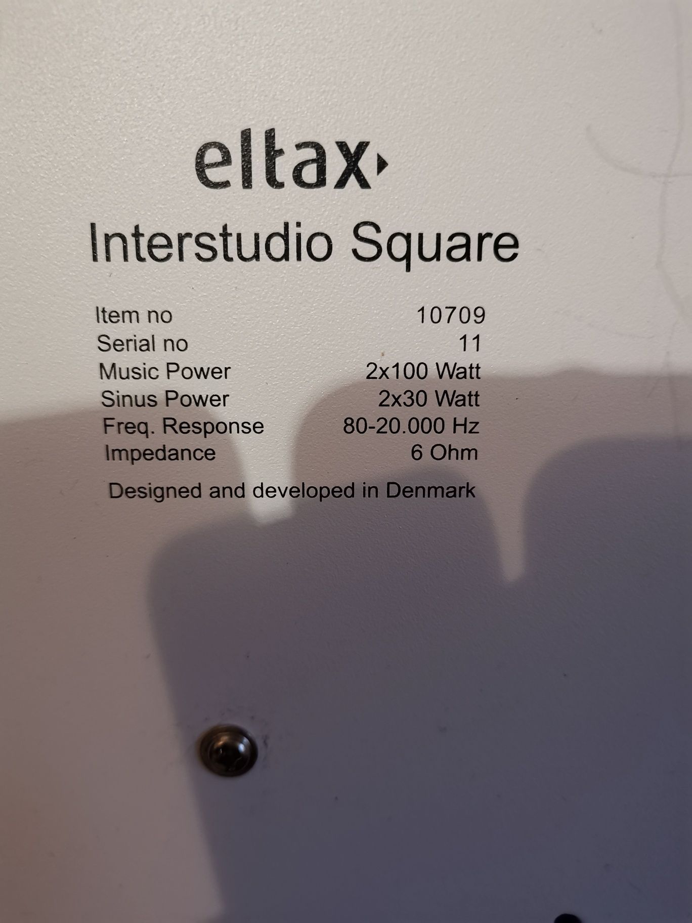 Monitoare active Interstudio Eltax Square putere 100W