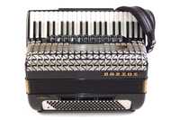 Acordeon Hohner Atlantic IV DeLuxe + valiza, 120 basi,  IMPECABIL