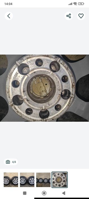 Продавам оригинални джанти