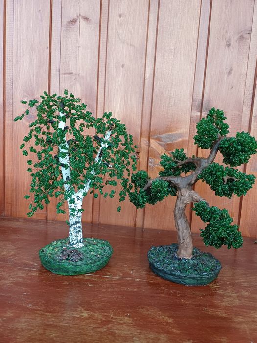 Дерево из бисера