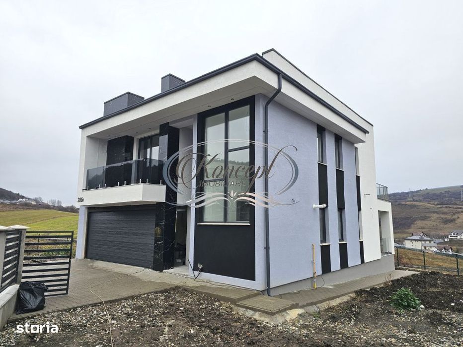 Proprietate moderna cu design exterior deosebit in Popesti