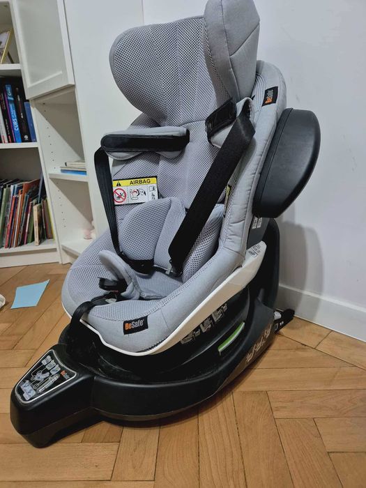 Scaun auto rotativ copii - BeSafe iZi Turn i-Size (cu isofix inclus)