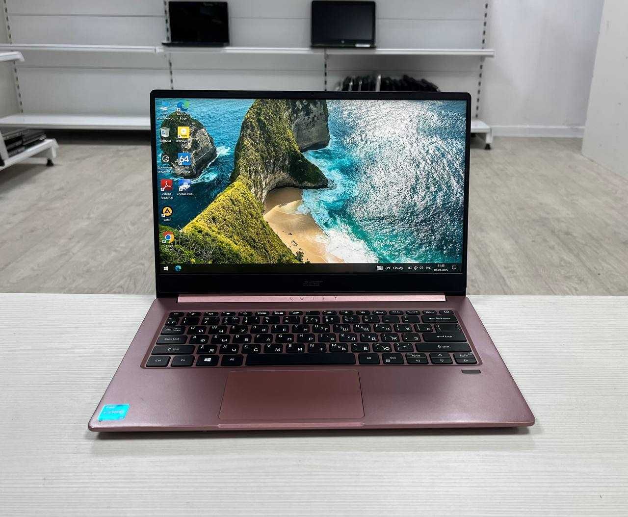 Для бизнеса ACER SWIFT Core i3*ОЗУ 8*SSD 512*Для офиса Шустрый