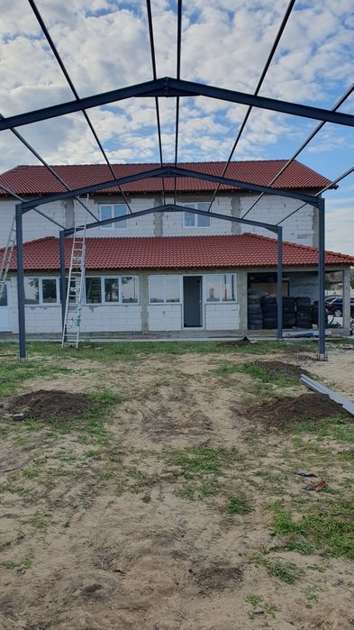 Vand structura metalică hala metalica