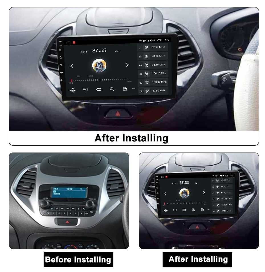Navigatie Ford Figo din 2015-2018 , Camera Marsarier 2GB 4GB 8GB Nou