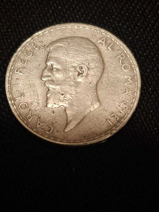 Сребърна монета 2 LEI  1910 50 лева 1930 Руминия