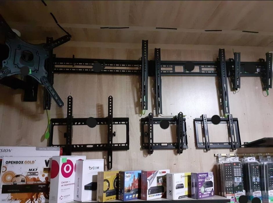 Продажа кранштеин с Установкой Разные виды  Отау тв настроика