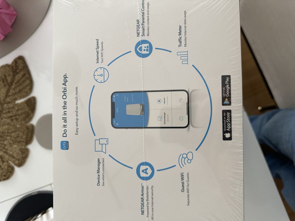 NETGEAR wifi mesh RBK962 AX11000